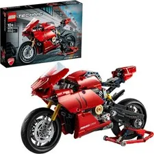 LEGO 42107 Technic Ducati Panigale V4 R Motorbike Collectible Superbike Display