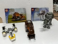 LEGO Star Wars - Rare 4491 MTT & 4489 with Y-WING BOMBER- 100% Complete