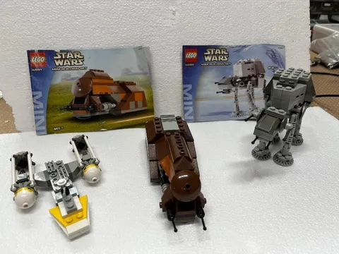 LEGO Star Wars - Rare 4491 MTT & 4489 with Y-WING BOMBER- 100% Complete