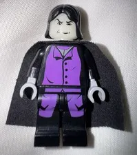 Lego Professor Severus Snape Glow in the Dark Head 4705 4709 4733 Minifigure