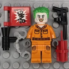 Lego DC Super Heroes Mimifigure SH1075 The Joker Prison Jumpsuit