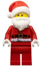 LEGO: Santa Fur Lined Jacket Open Mouth (hol125)
