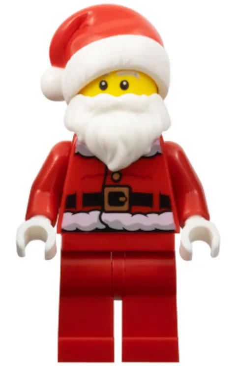 LEGO: Santa Fur Lined Jacket Open Mouth (hol125)