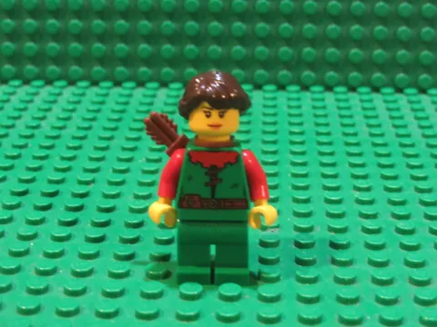 Lego Castle Minifigure Forest Hideout Forestwoman Forest woman 40567 FW27