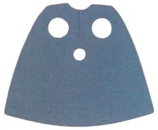 new LEGO Sand-Blue Cloth Cape, Very Short, Traditional Starched Fabric