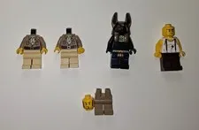 LEGO Pharaoh's Quest Minifigure Lot (Anubis Guard/Hale/McCloud/Jake)