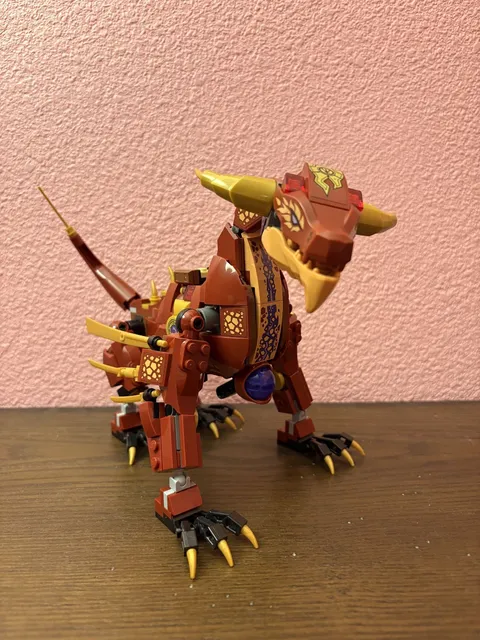 Lego Ninjago 71793 - Heatwave Transforming Lava Dragon - Dragon Only, No Minifgs