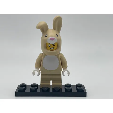 LEGO Series 7 Bunny Suit Guy Minifigure 8831 Tan Rabbit Costume CMF