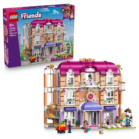 LEGO Friends Heartlake City Grand Hotel Set 42704 Dollhouse HOTEL 6 Minidolls