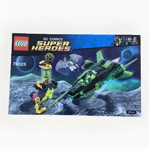 LEGO 76025 SUPER HEROES "Green Lantern vs. Sinestro" INSTRUCTION MANUAL ONLY