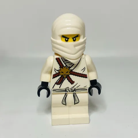 LEGO 4” Ninjago ZANE DX Retractable Pen (Masters of Spinjitzu) 2011