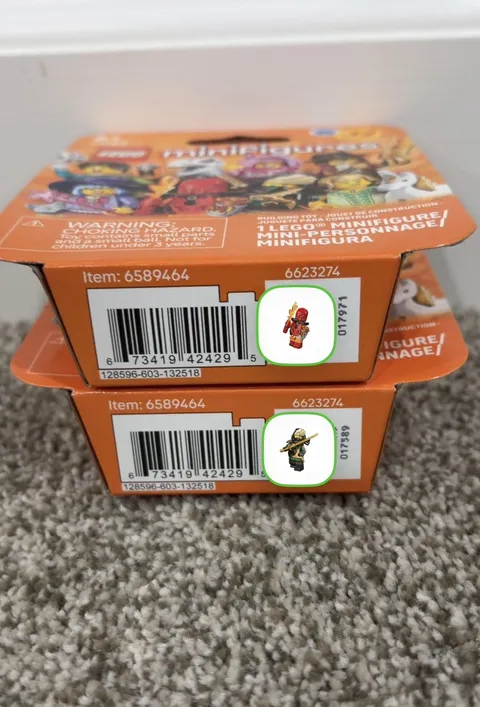NEW LEGO CMF SERIES 29 BUNDLE BIONICLE COSPLAYER AND MYSTERIOUS RONIN