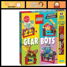 STEM Activity Kit - Build LEGO Gear Bots for Kids Ages 8-12 - Science Fun