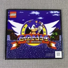 LEGO SONIC THE HEDGEHOG 21331 - Green Hill Zone Instruction Manual Only