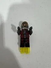 LEGO minifigure Star Lord sh123 Marvel Guardians Galaxy 76021 mask Milano