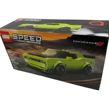 LEGO Speed Champions 77237 Dodge Challenger SRT Hellcat 390 Pcs New Damaged Box
