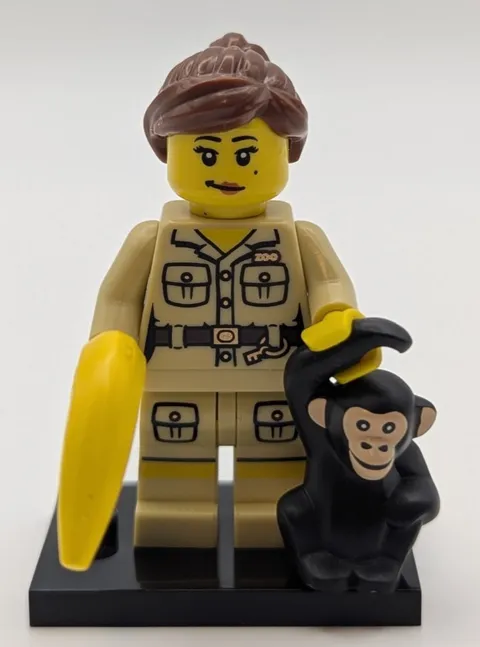 Lego ZOOKEEPER Collectible Minifigure Series 5 8805 col05-7 col071