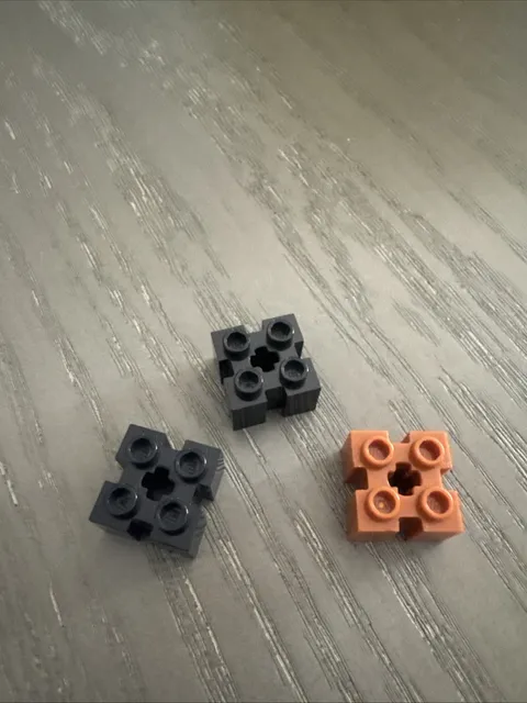 LEGO Brick 2 x 2 with Slots and Axlehole (39683 / 90258) 3 Pieces