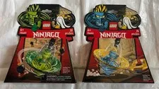 LOT OF 2 LEGO Ninjago Spinjitzu Ninja Training Sets 70690 Jay & 70689 Lloyd NEW