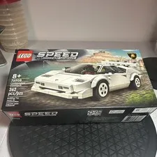 LEGO Speed Champions Lamborghini Countach 76908 (262) 8+ Complete Set Box