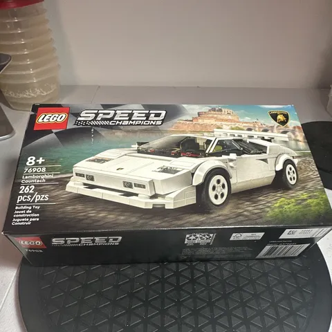 LEGO Speed Champions Lamborghini Countach 76908 (262) 8+ Complete Set Box
