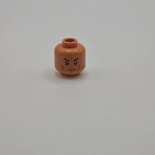 LEGO Star Wars Nougat Male Boy Angry Cheeklines Minifig Head AT