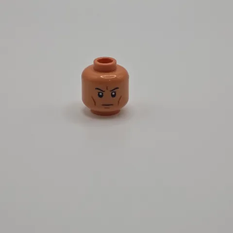 LEGO Star Wars Nougat Male Boy Angry Cheeklines Minifig Head AT