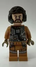 LEGO Star Wars Minifigure Resistance Speeder Pilot Nodin Chavdri Set 75195 sw0883