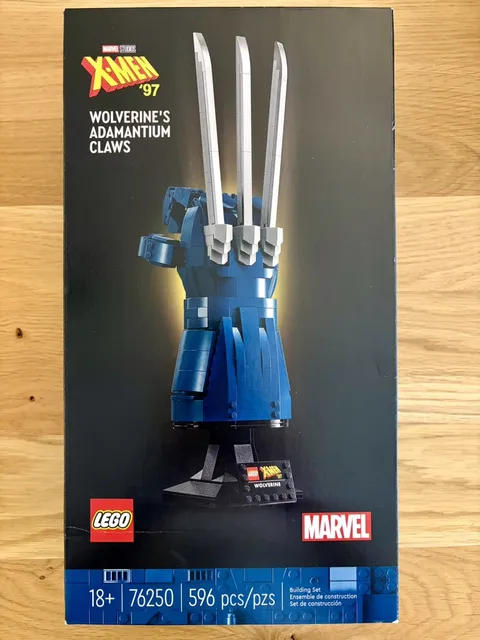 RETIRED LEGO Marvel Wolverine's Adamantium Claws 76250 X-Men ‘97 New and Sealed