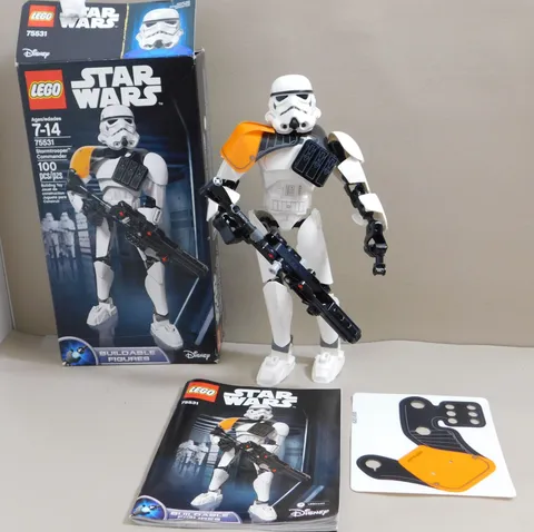 LEGO Star Wars: Stormtrooper Commander (75531) Retired Buildable Set Assembled