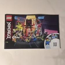 LEGO NINJAGO 71708 Gamer's Market Pink Zane INSTRUCTIONS ONLY