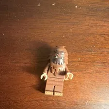LEGO Brown Creature/Werewolf Minifigure w/ Beard & Hairpiece