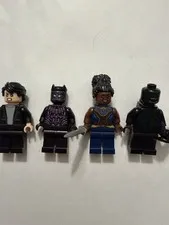 LEGO Marvel Minifigure Lot Black Panther Shuri Bruce Banner Berserker Genuine
