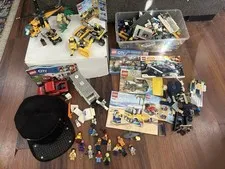 Lot Of LEGO sets. Complete set LEGO City Cargo  Helicopter #60158 + Mix Bulk