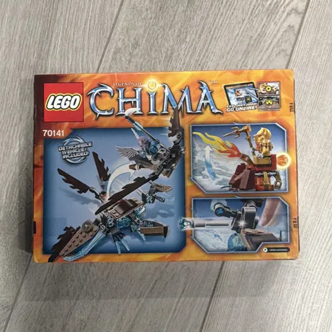 LEGO Legends of Chima 70141 Vardy's Ice Vulture Glider 217pc Box