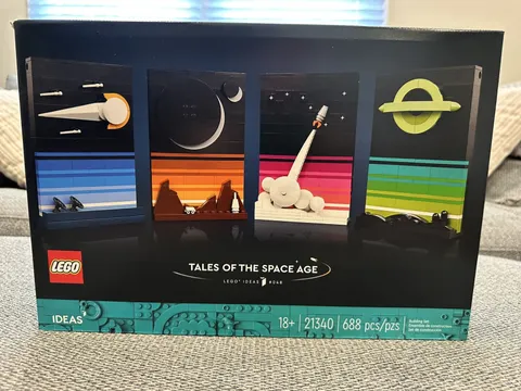 LEGO Ideas: Tales of The Space Age (21340) New In Box Sealed Retired Set