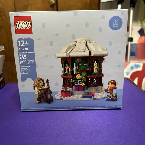 LEGO Winter Gazebo 40778 Christmas Village Set Limited Edition Brand New Sealed