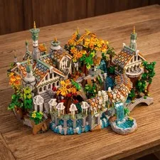 Elf Lock Building Blocks Moc Technic 10316 80121 71861 21353 21063 43263 76453