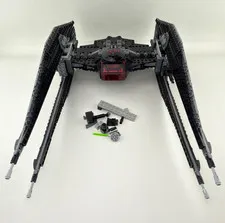 2017 LEGO Star Wars Kylo Ren TIE Fighter 75179 Incomplete Includes Droid Minifig