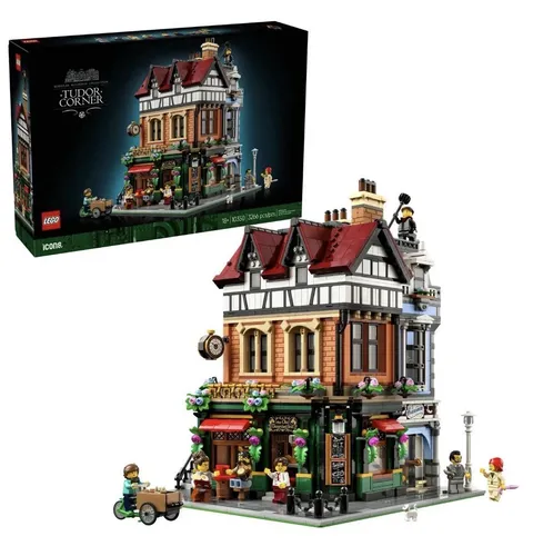 LEGO Icons Tudor Corner Mini House 10350, 3266 Pieces New/Sealed Box Fast Ship