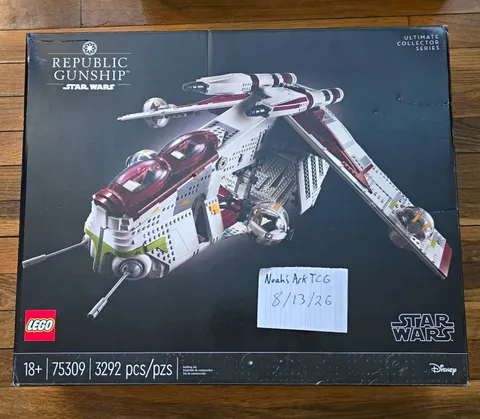 LEGO Star Wars UCS Republic Gunship 75309 Complete Set 3292 pcs 18+
