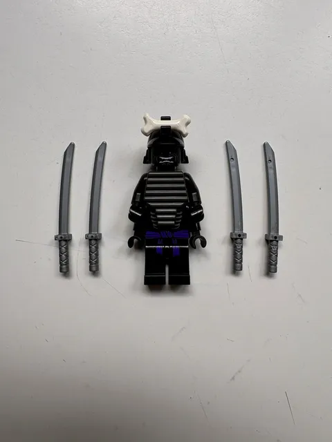 LEGO Ninjago LORD GARMADON with 4 Arms and 4 Swords