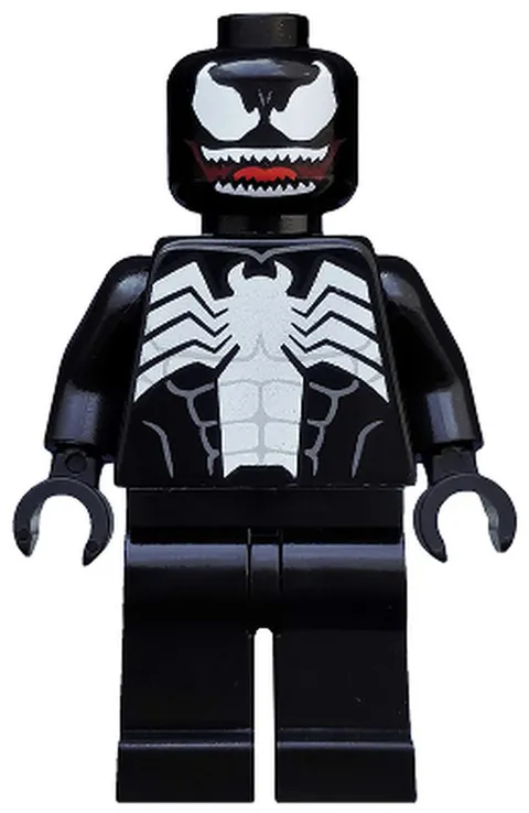 LEGO [No Color/Any Color] Venom - White Teeth Parted sh0542 Used Genuine