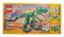 Lego Creator Mighty Dinosaurs Toy, 3 in 1 Model, T-Rex Triceratops & Pterodactyl