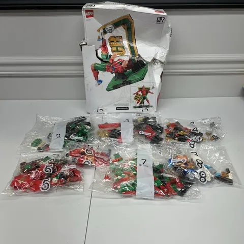 LEGO Editions 43016 Cristiano Ronaldo Soccer Legend Incomplete Sealed Bags READ