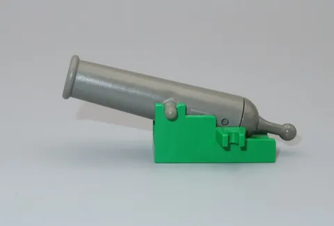 LEGO Pirates Cannon classic dark gray & green base 6280 6291 minifigure weapon