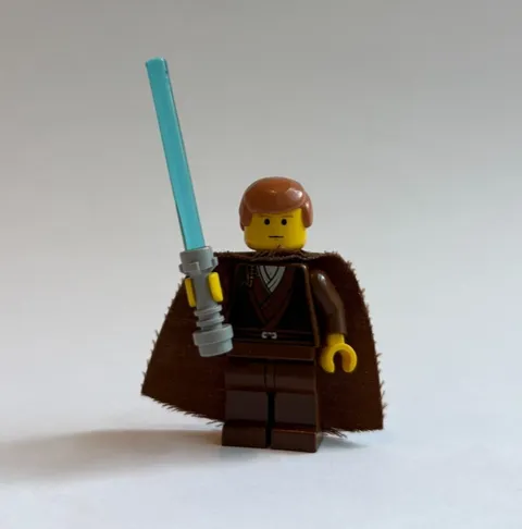 Lego Anakin Skywalker Minifigure Star Wars 7113 sw0099 episode 2 cape cmf lot