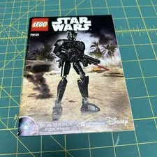lego star wars imperial death trooper 75121 Manual Only