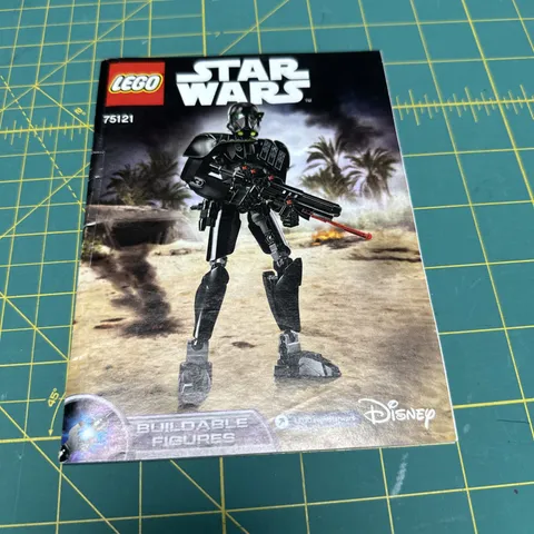 lego star wars imperial death trooper 75121 Manual Only