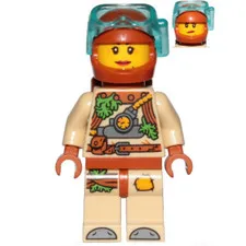 LEGO Hidden Side Jennie Napo Minifigure hs055 New Ghost Hunter Figure